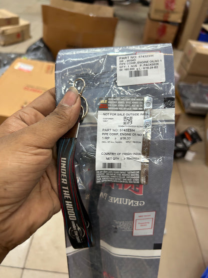 Royal Enfield Himalayan 411 & Scram 411 Genuine Engine Oil Pipe No. 1 | 574323/H