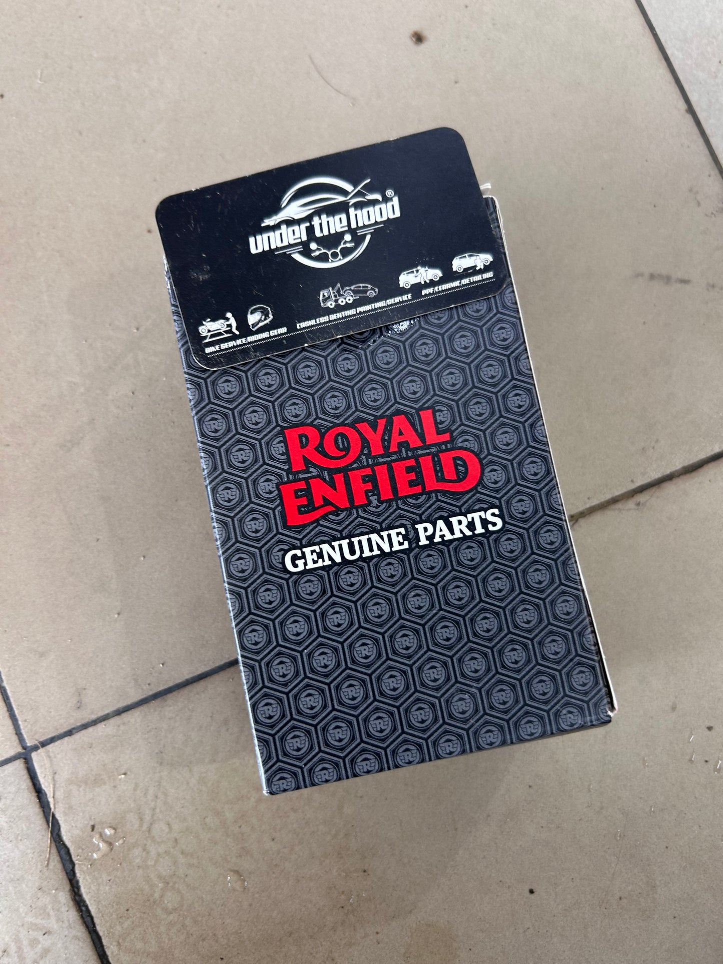 Royal Enfield Rear Brake Shoe & Spring Kit KAB00400/A for Classic 350 Reborn & New Bullet 350