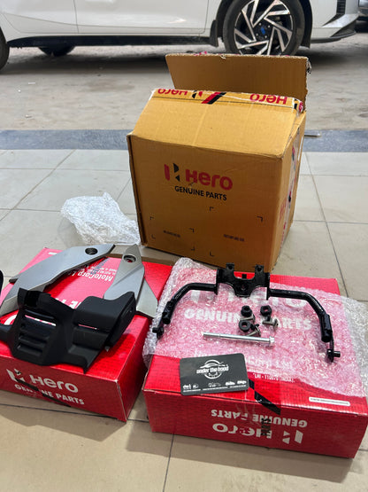 Hero Genuine Belly Pan Assembly Kit for Glamour X 125 - 5 Colour Options