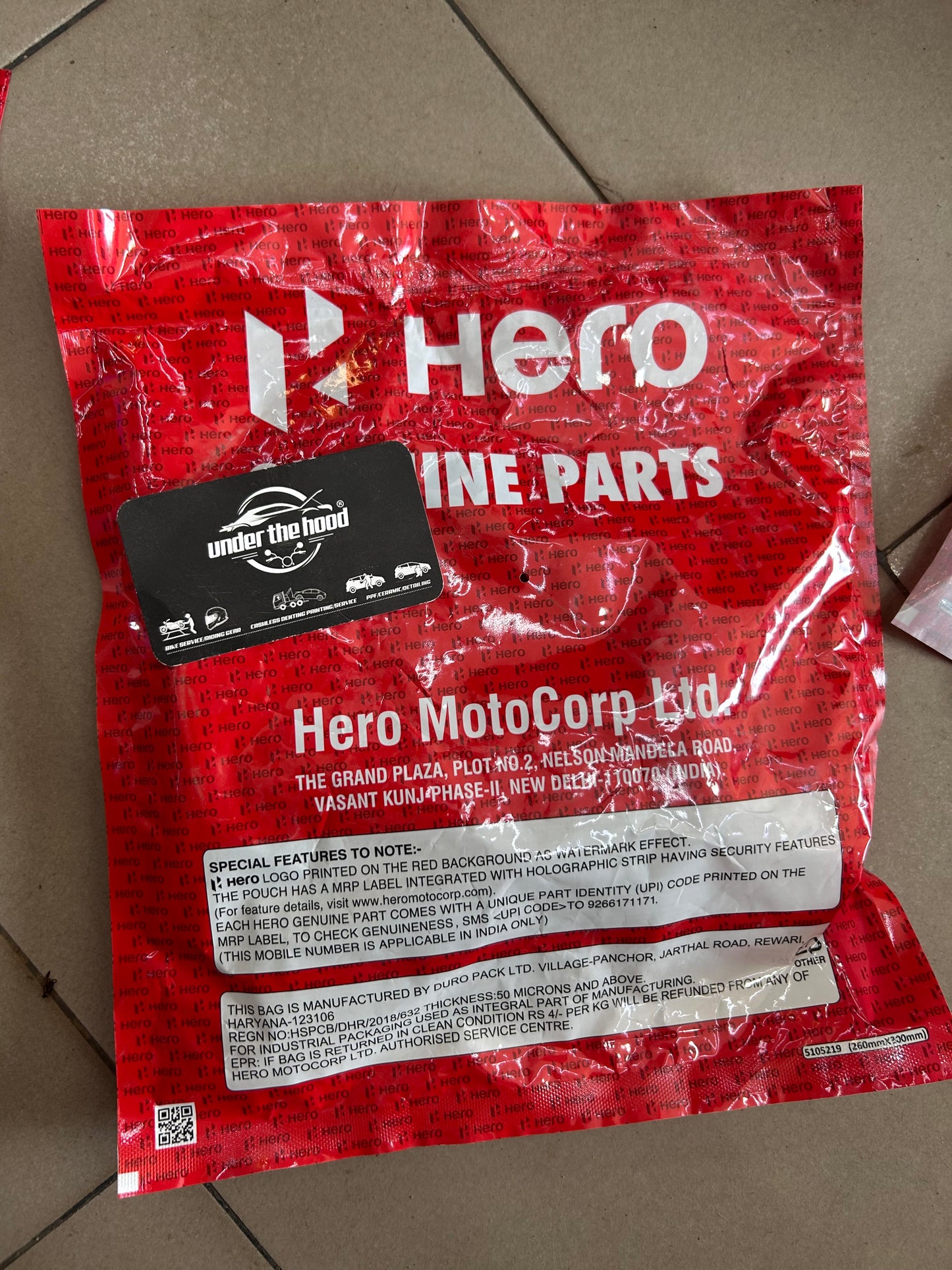 Hero Genuine Clutch Cable for Super Splendor | Clutch Wire / Cable Complete | 22870KTCA00S