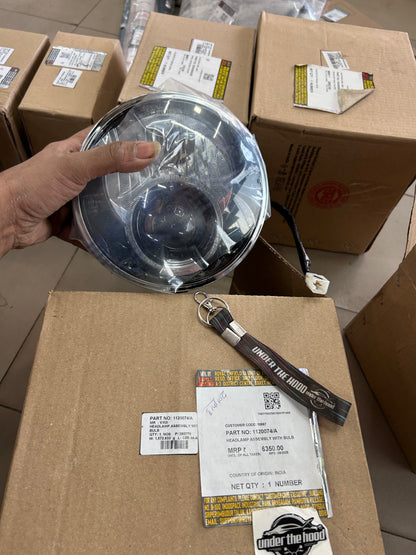 Royal Enfield Headlamp Assembly with Bulb – 1120074/A | OEM Headlamp for Thunderbird-X 350