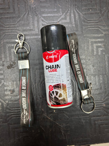 Hero Genuine Chain Lube Spray 100ml – SPDCHL0001S – Smooth, Rust-Resistant Chain Care for Harley X440 / 440X & Hero Mavrick 440