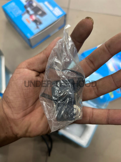 HJG Mini Drive Original LED Fog Light Set – Yellow Low Beam & White High Beam, Dual-Color 40W (9-80V), IP67 Waterproof, Universal Fit for Bikes & Cars + 3-Way Switch