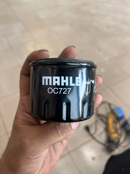 Mahle OC 727 Oil Filter – Compatible with Renault Duster, Nissan Terrano, Fluence, Pulse, Micra | 1.5L K9K Diesel Engine