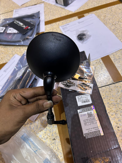 Royal Enfield RAL00276/E – Black Left-Hand Rear-View Mirror (LH) for Hunter 350 & Meteor 350 (OEM)