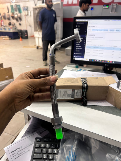 Royal Enfield Oil Cooler Pipe – Right (575116/C) for Interceptor 650 & Continental GT 650