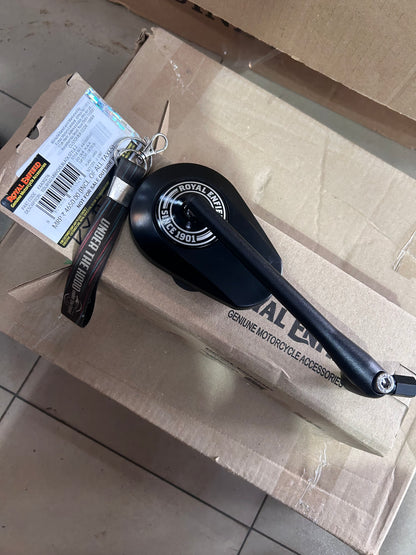 Royal Enfield Black Tapered Mirror Pair – 350, 450 & 650 Models KXA00276