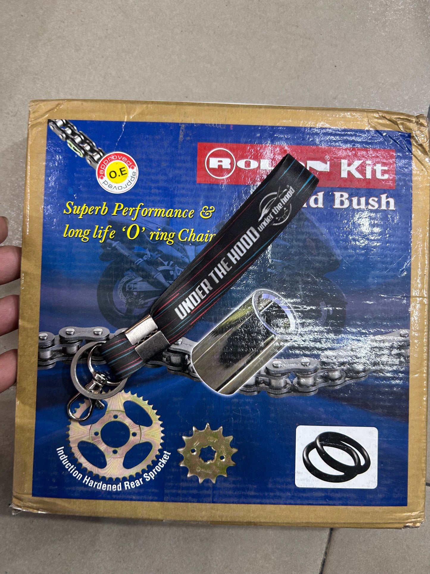 Rolon HPOR 339 High-Performance Chain & Sprocket Kit – Suzuki Gixxer 250 / Gixxer SF 250 (13T/40T, 520 Pitch, 108L)