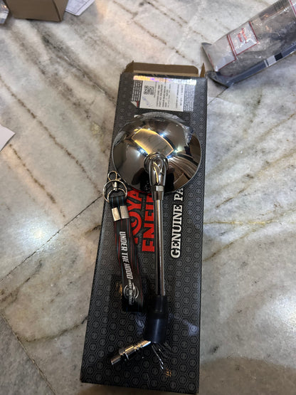 Royal Enfield RAL00275/E – Mirror Rear View RH (Chrome) for Meteor 350 Reborn 350 (UK Euro V) & Indian Models