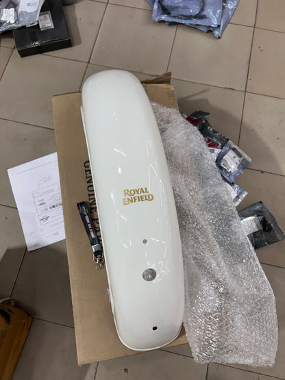 Rear Mudguard Complete With Sticker (Classic Ash, BS4/BVI) for Royal Enfield Classic 350 UCE – 823063