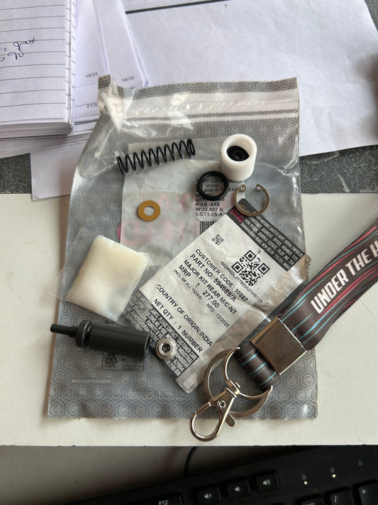 Royal Enfield 594689/A – Genuine Rear Master Cylinder Overhaul Kit for Himalayan, Scram 411 & Continental GT 535
