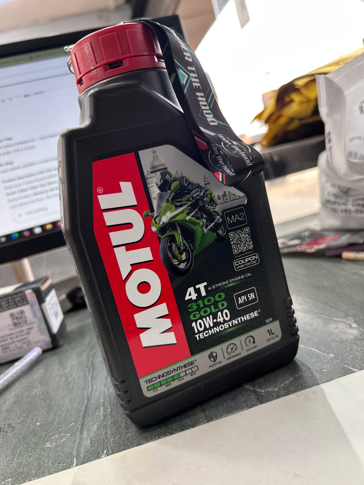 Motul 3100 4T Engine Oil – 1 Litre (10W30 / 10W40 / 20W40)
