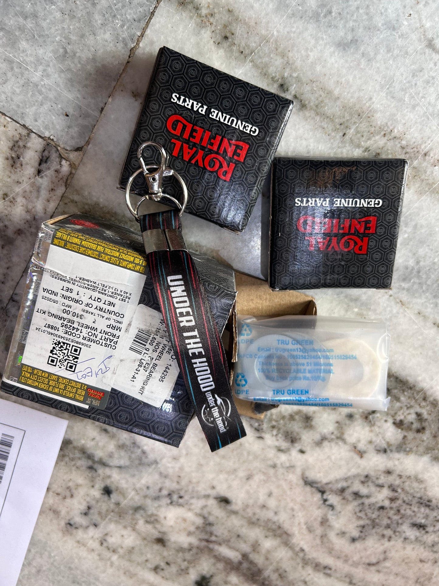 Royal Enfield 144295 Front Wheel Bearing Kit – Standard 350/500, Electra 4S/5S, Machismo A350/A500, Lightning 500/535, Bullet 500 UCE & Classic 500 EFI