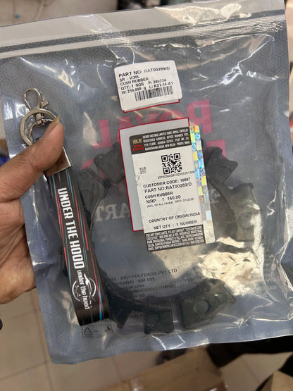 Cush Rubber (Cush Drive Rubber / Sprocket Carrier Damper) for Royal Enfield Himalayan 450 & Guerrilla 450 – RAT00289/D (Rear Wheel)