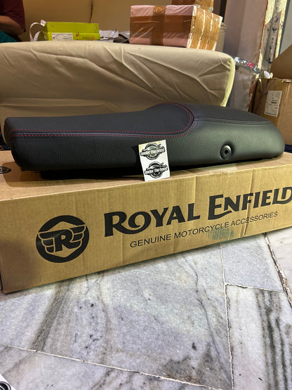 Royal Enfield 1990489 – Black Premium Touring Dual Seat for Continental GT 650 – Genuine GMA Comfort Seat