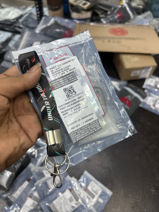 Royal Enfield Front Brake Reservoir Cover Kit (Cap + Screw) — Himalayan 450 & Guerrilla 450 (Sherpa 450, BS6.2/E5) — KAB00614/A