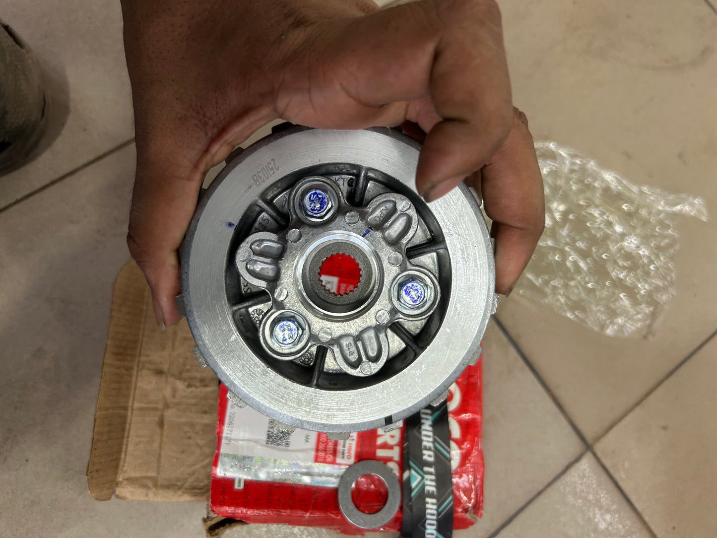 Hero Clutch Assembly Kit – 125cc BSIII Models | Genuine OEM Part K22222KTRK000S