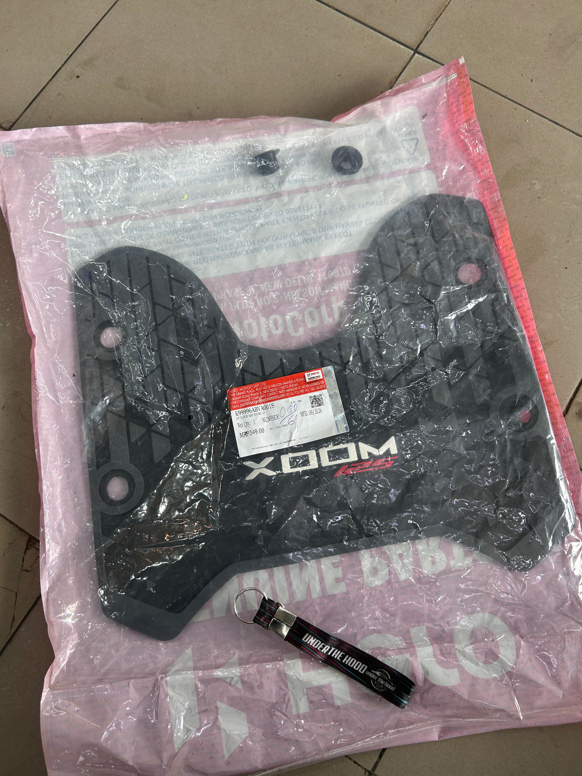Hero Genuine Kit Floor Mat for Xoom 125 - K99996ABVA001S