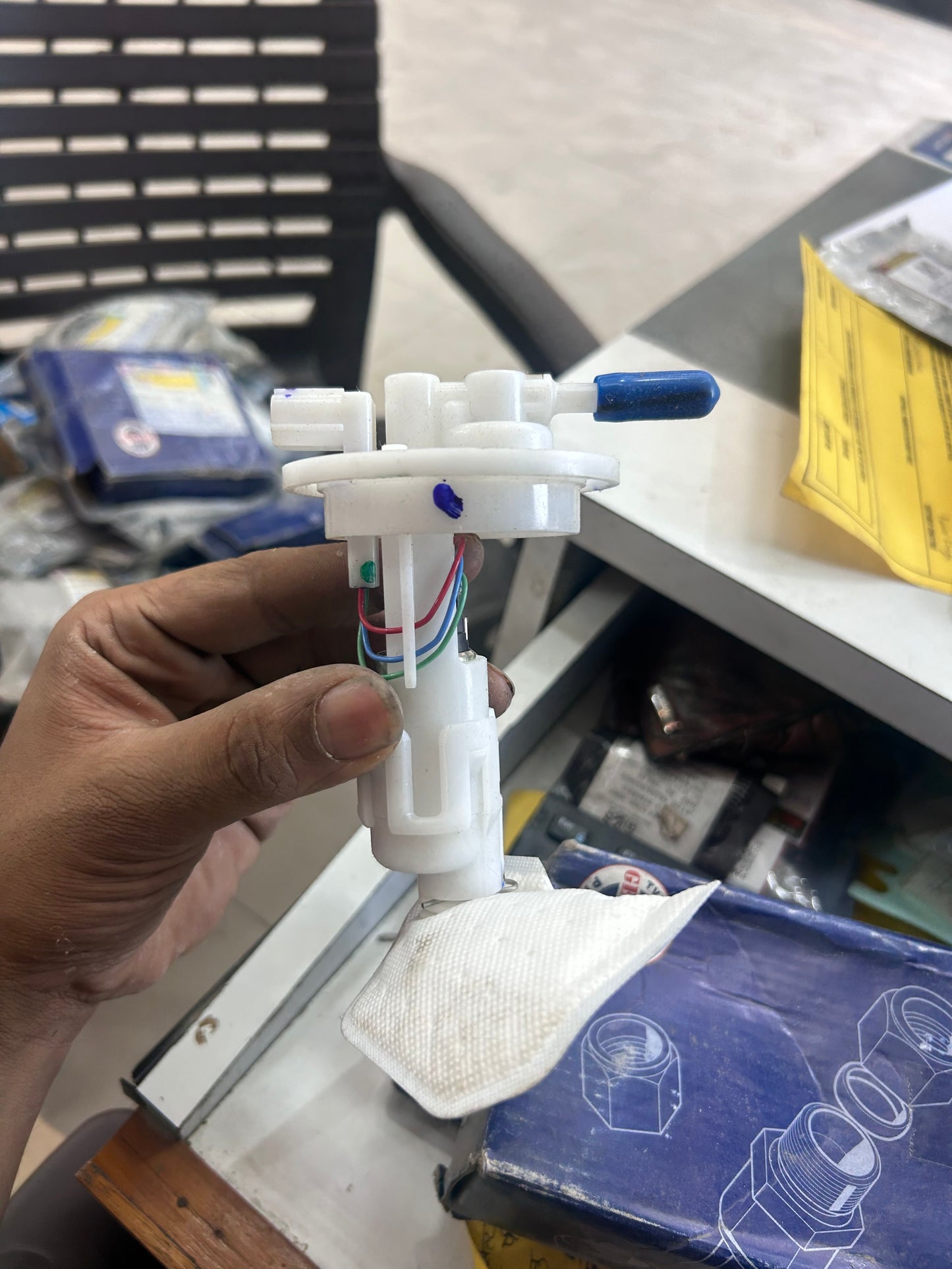 TVS K6140690 Fuel Pump Motor | Genuine Replacement for TVS Zest & Jupiter