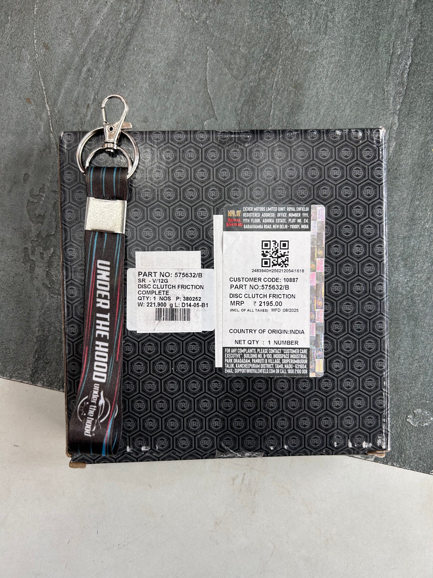 Royal Enfield 148546/B – Rear Wheel Spindle-Long (OEM Genuine) | Interceptor 650, Continental GT 650, Hunter 350, Meteor 350, Classic Reborn, New Bullet 350