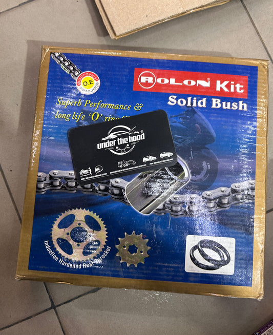 Rolon NOR Chain & Sprocket Kit for Bajaj Pulsar N150 – 15T/46T 132L – Kit NOR F415