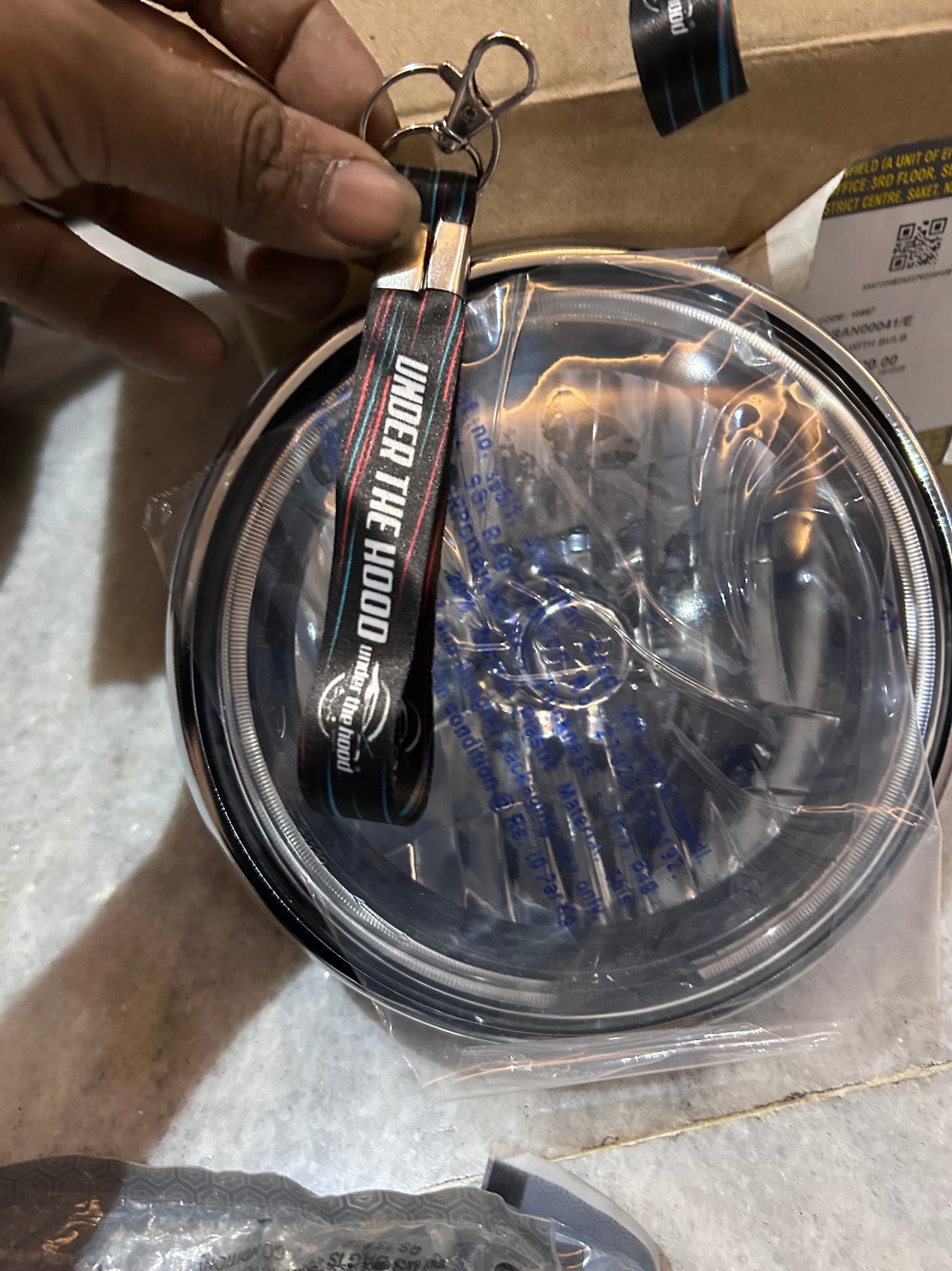 Royal Enfield Meteor 350 Headlamp Assembly with Bulb – Genuine OEM (RAN00041/B)