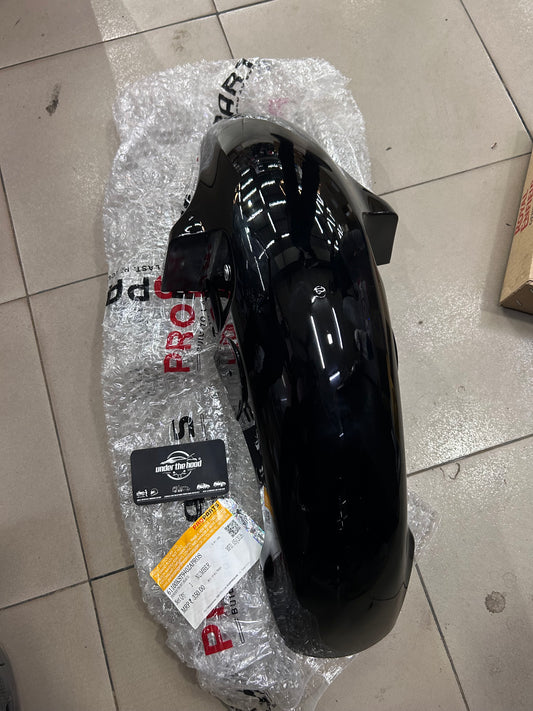 Hero ProParts Splendor Plus / Splendor Pro / HF Deluxe / HF Dawn Front Fender Black | Affordable Genuine Hero Front Mudguard | 61100KST940ZAPROS