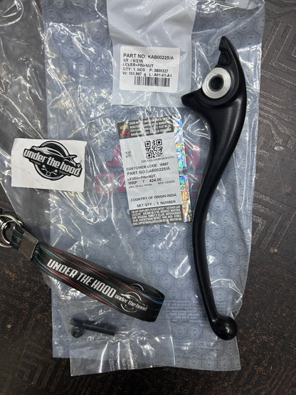 Royal Enfield KAB00225/A Front Brake Lever Kit (Black) – Meteor 350, Hunter 350, Classic 350 Reborn, Bullet 350 J