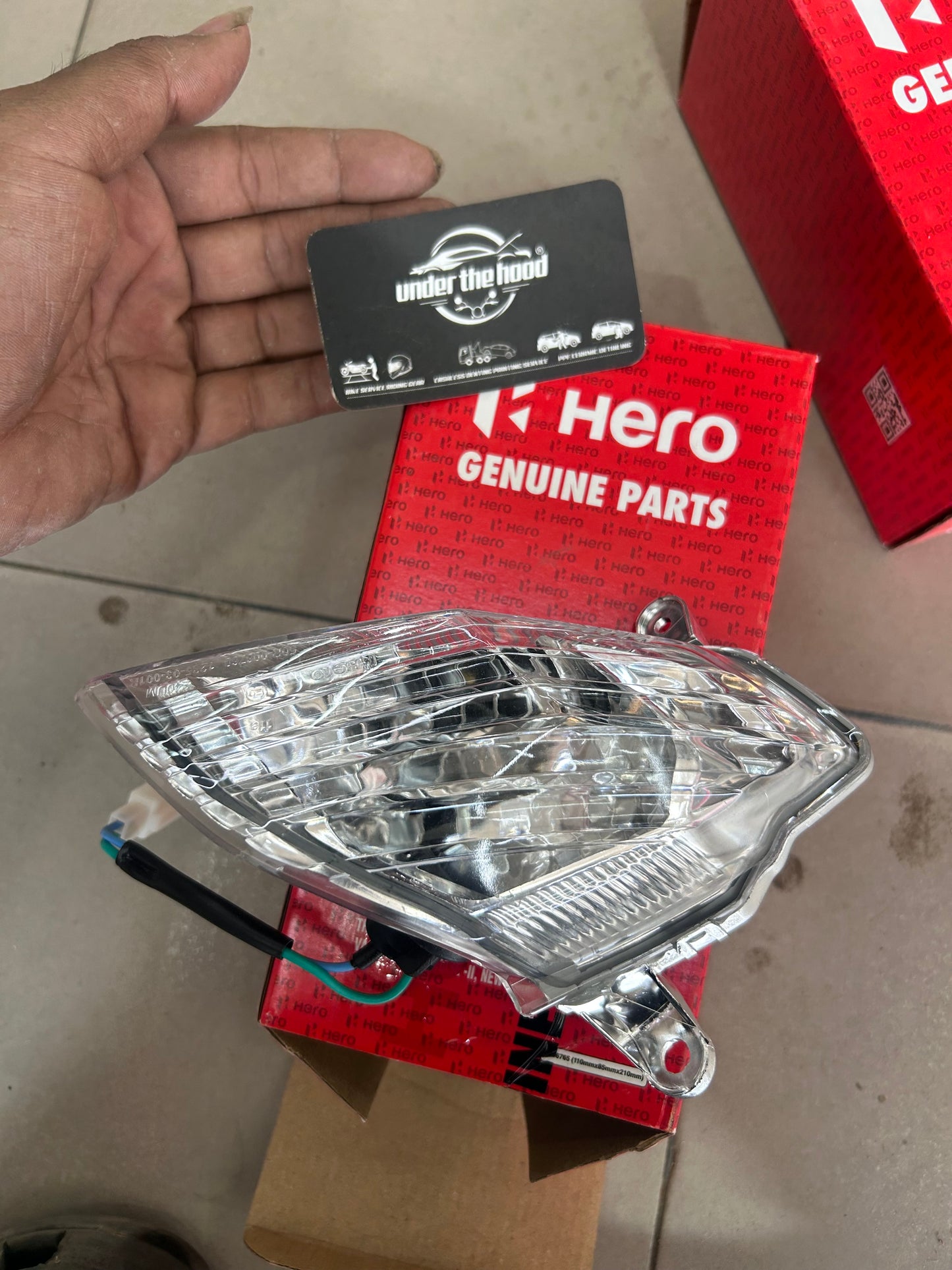 Hero Genuine Right Front Indicator / Winker Assembly Without Bulb for Duet – 3340BAAY001S
