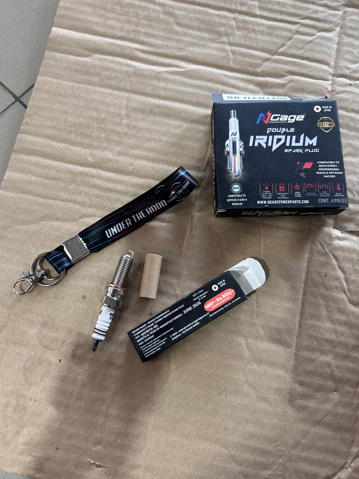 NGage DH7RTII-8 Double Iridium Spark Plug – Classic 350 Reborn, Meteor, Hunter, Bullet 350 & Goan Classic 350
