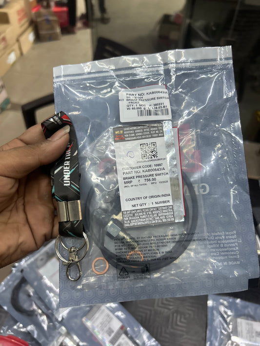 Royal Enfield Front Brake Pressure Switch Kit — Himalayan 450 & Guerrilla 450 (Sherpa 450, BS6.2/E5) — KAB00643/A