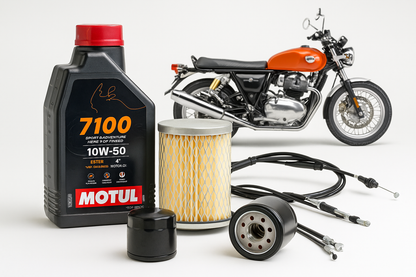 Royal Enfield Interceptor 650 Service Kit (BS4 & BS6) – Complete Maintenance & Brake Care