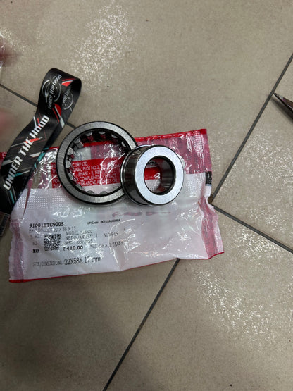 Hero 91001KTC900S Roller Bearing 22×58×17 – Fits Glamour / Super Splendor