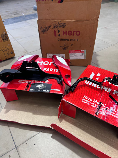 Hero Genuine Belly Pan Assembly Kit for Glamour X 125 - 5 Colour Options