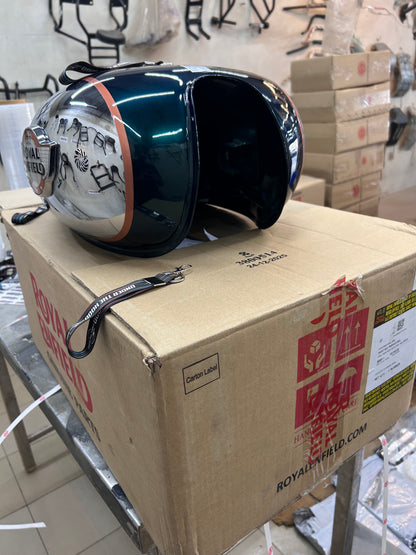 Fuel Tank Assembly with Sticker (Emerald Green) for All New Classic 350 (J-Series, BS6) – RAK02319/A