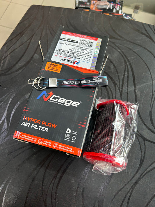 NGage Hyper Flow Performance Air Filter NGAGE-001INT650 for Royal Enfield Interceptor 650, Continental GT 650 & Bear 650
