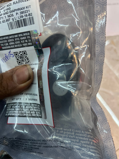 Royal Enfield KAB00227/B – Brake Master Cylinder Cap and Diaphragm Kit | Compatible with Interceptor 650, GT 650, Meteor, Classic Reborn, Hunter, Bullet 350 J