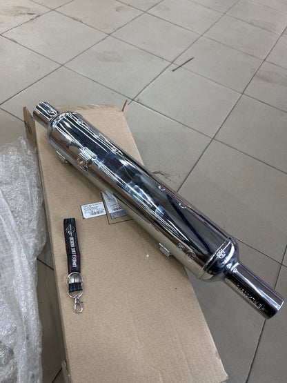 Royal Enfield Classic 350 Reborn Chrome Silencer Assembly RLX00515/D