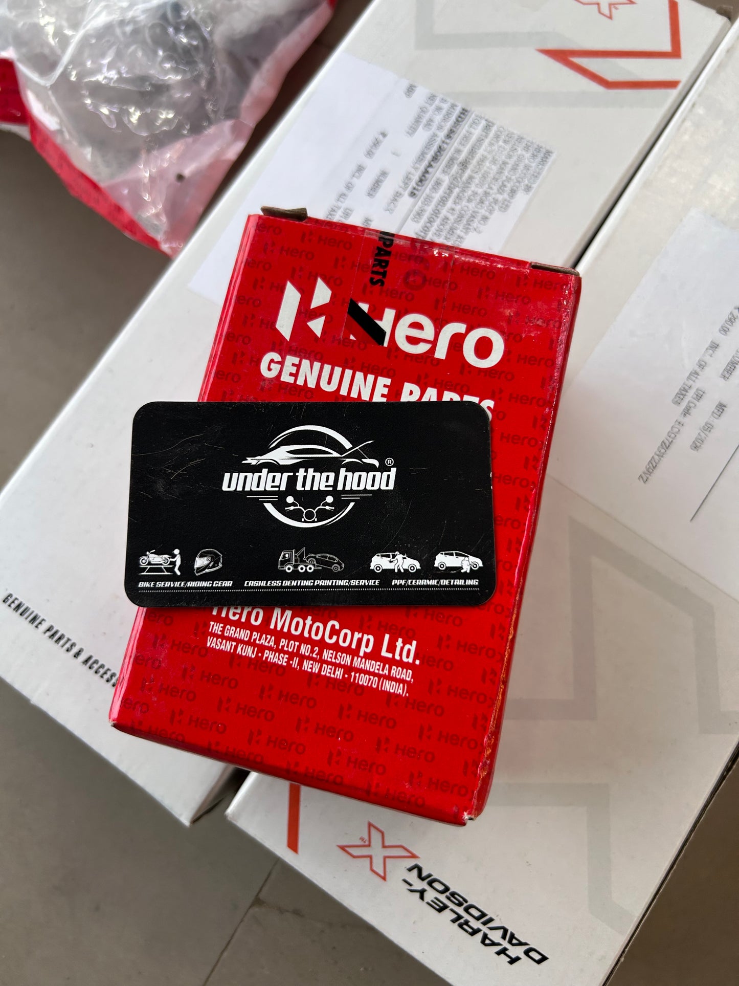 Hero Genuine Left Rear Winker Assembly for Glamour XTEC 2 | LH Rear Indicator / Left Rear Turn Signal | ADJRA8C001000G