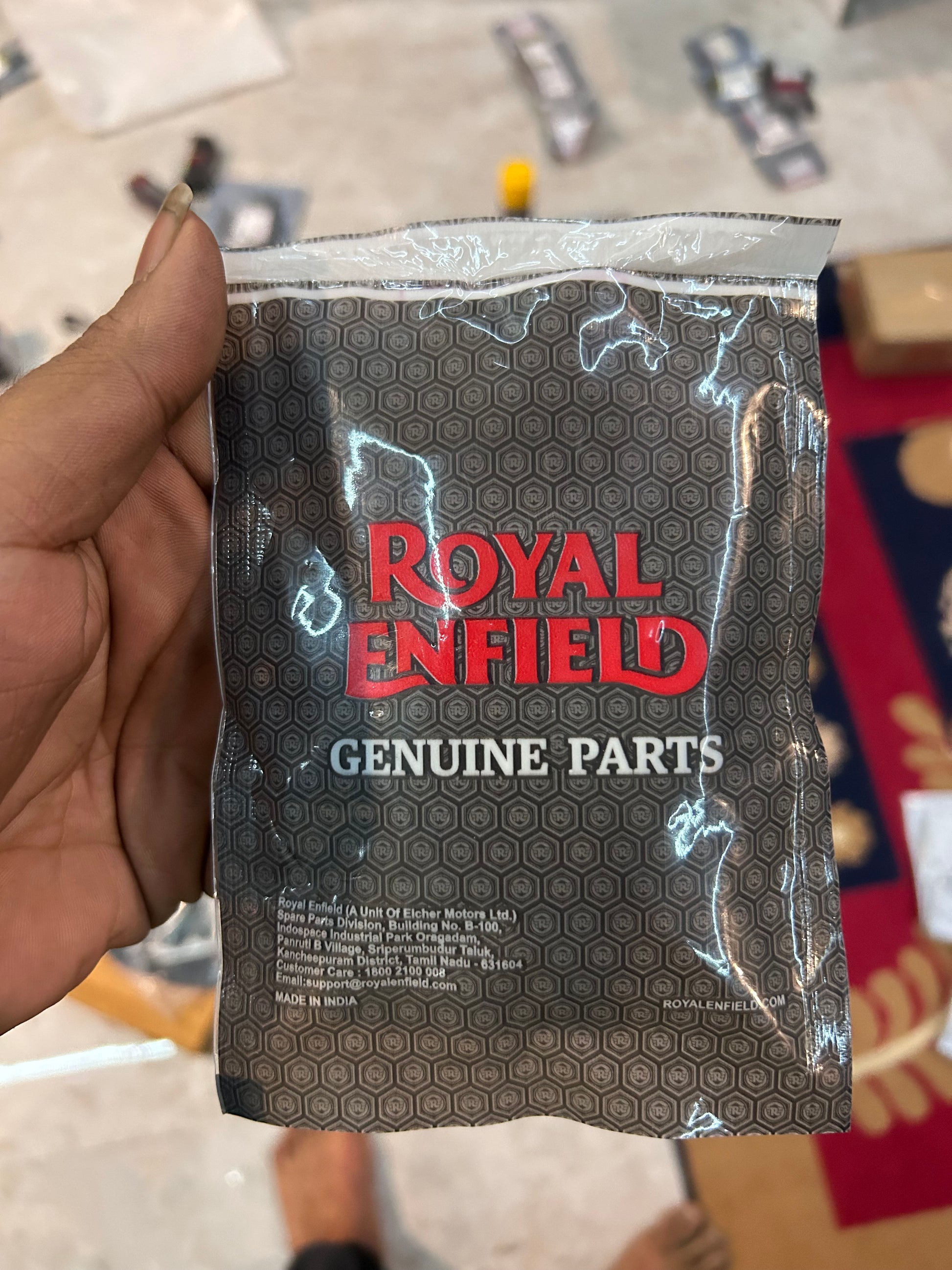 Royal Enfield RLQ00036/A Polished Oil Filter Cap – Classic 350