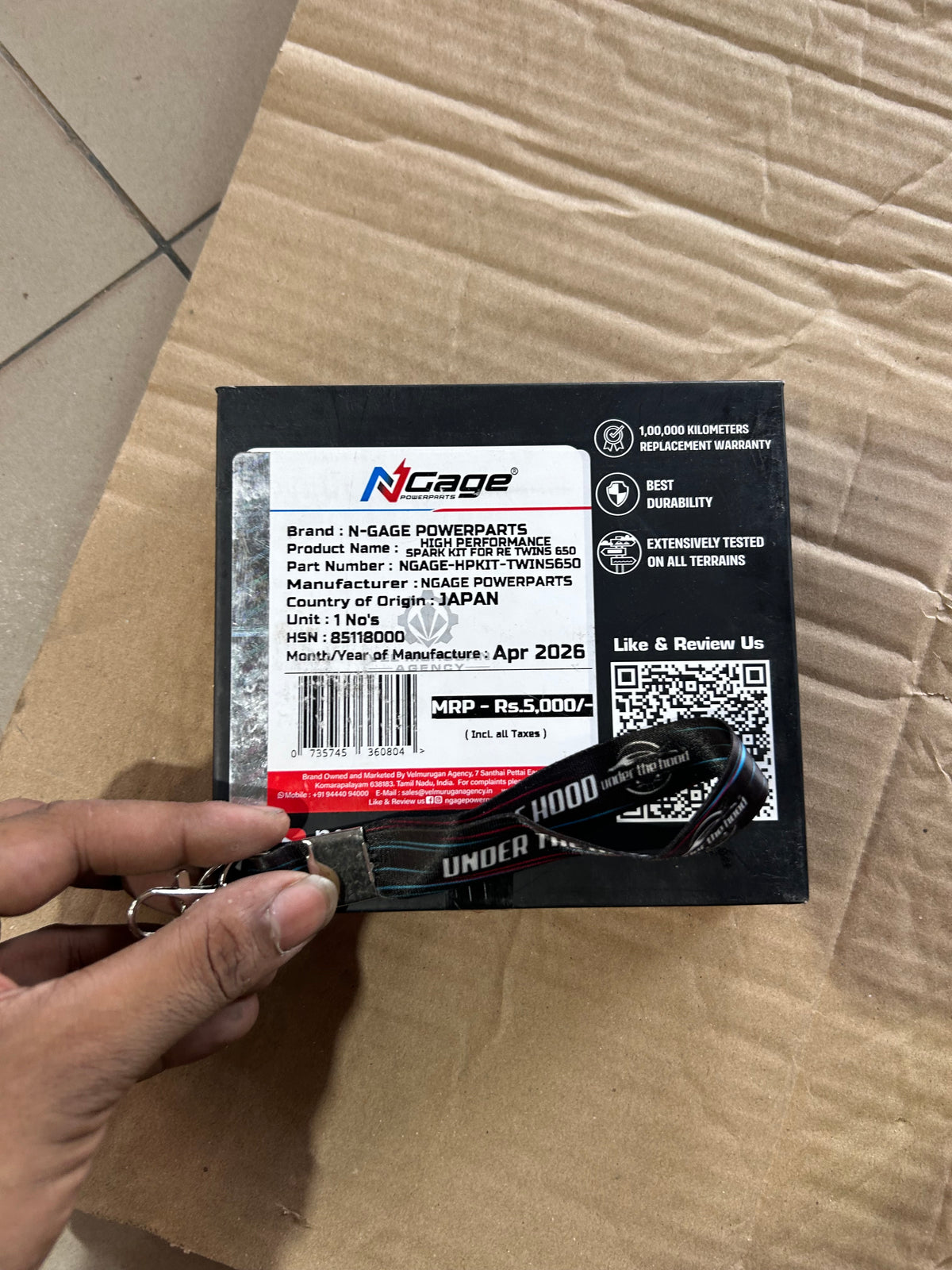 NGage High Performance Spark / Ignition Kit NGAGE-HPKIT-TWINS 650 – Interceptor, GT, Super Meteor, Shotgun & Bear 650