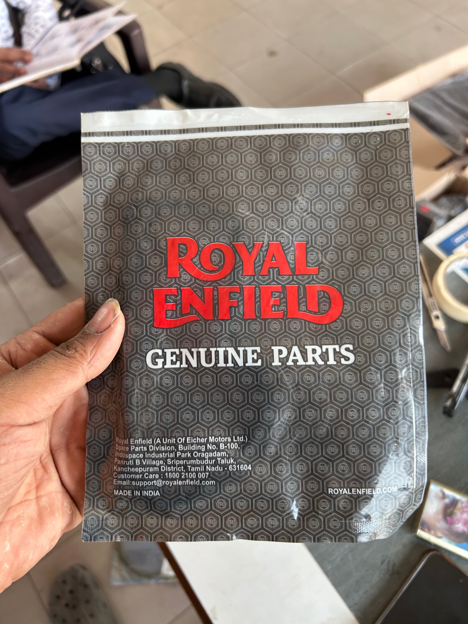 Royal Enfield 594697/A Rear Brake Caliper Minor Kit – Classic 350, Meteor 350, Interceptor 650, GT 650 Compatible