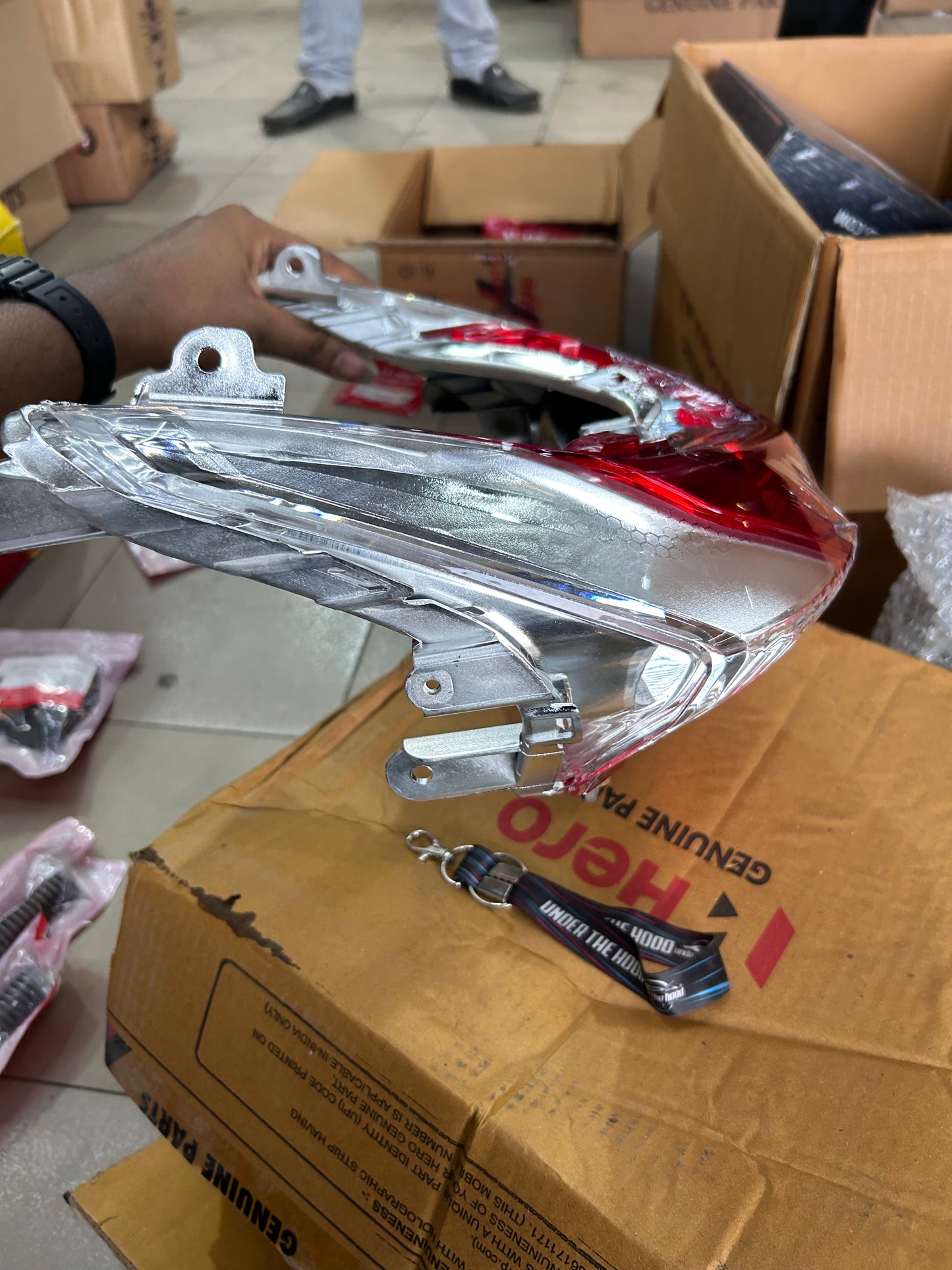 Hero Destini 125 Unit Tail Lamp Assembly | Genuine Rear Tail Light / Brake Light | 33702ABS001S