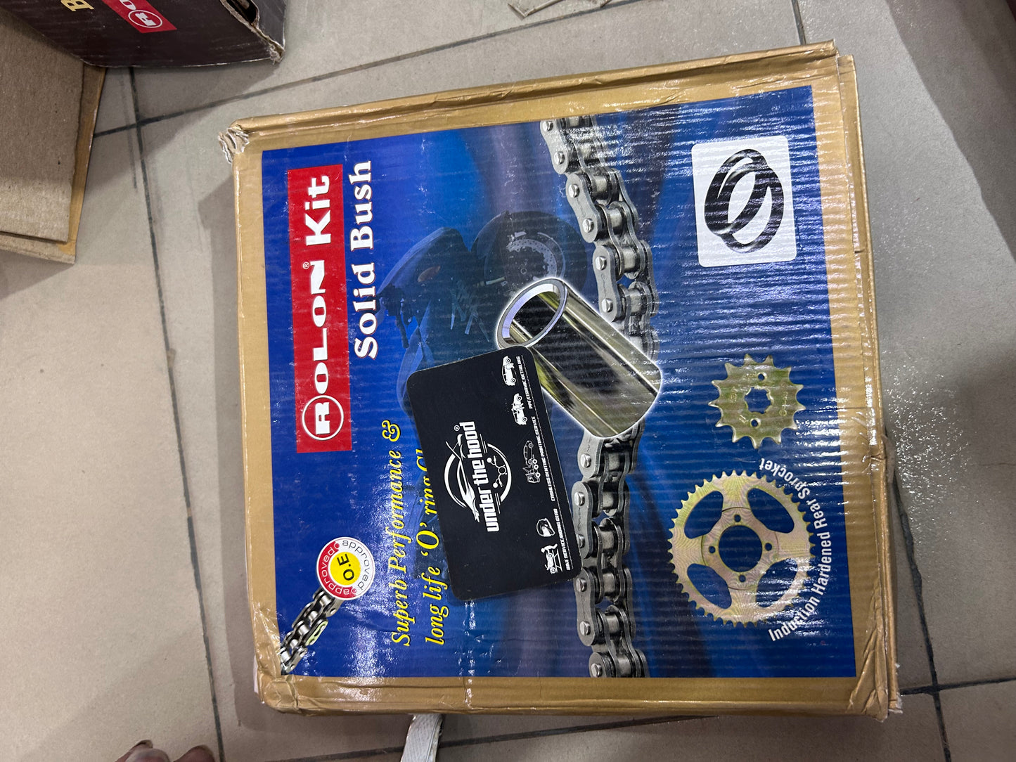 Rolon HPOR F396 High Performance Chain & Sprocket Kit for Bajaj Pulsar F250 / N250 (R520HPORC 110L / 15T / 44T)