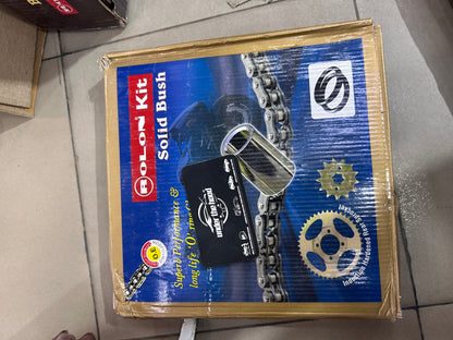 Rolon HPOR F396 High Performance Chain & Sprocket Kit for Bajaj Pulsar F250 / N250 (R520HPORC 110L / 15T / 44T)