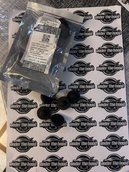 Royal Enfield 580412/A Brake Pedal Rubber Support – OEM Rubber Pad for Rear Brake Pedal (UCE Models Only)