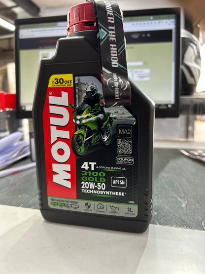 Motul 3100 4T Engine Oil – 1 Litre (10W30 / 10W40 / 20W40)