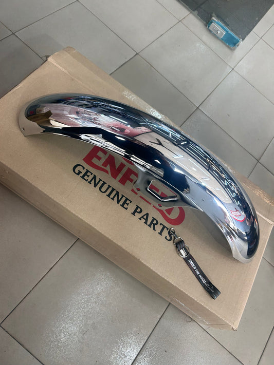 Royal Enfield 560544 – Front Mudguard (Disc Brake, Chrome-Plated) for Electra 350 UCE (ES Disc Model)