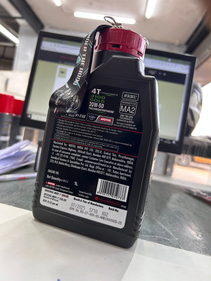Motul 3100 4T Engine Oil – 1 Litre (10W30 / 10W40 / 20W40)