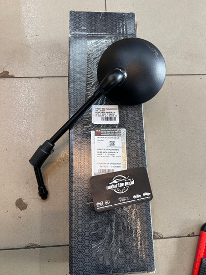 Royal Enfield Classic 350 Reborn / Classic 500 Matte Black LH Rear View Mirror RAL00085/D